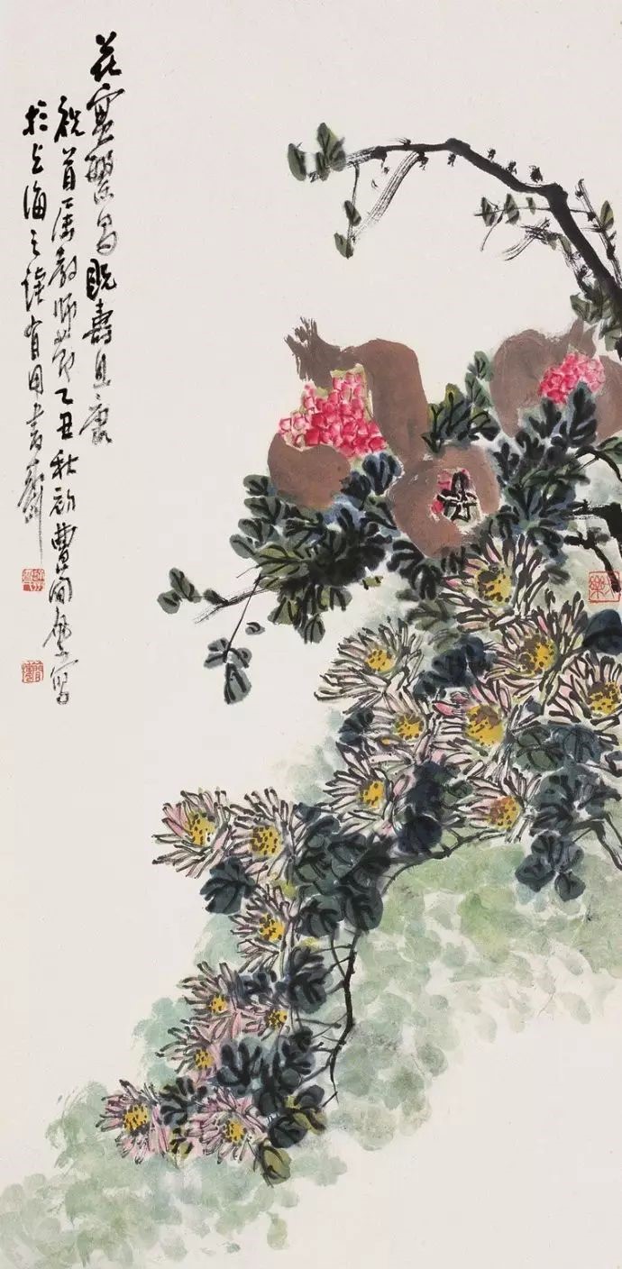 32幅曹簡(jiǎn)樓國(guó)畫(huà)石榴圖：石榴令人垂涎欲滴！