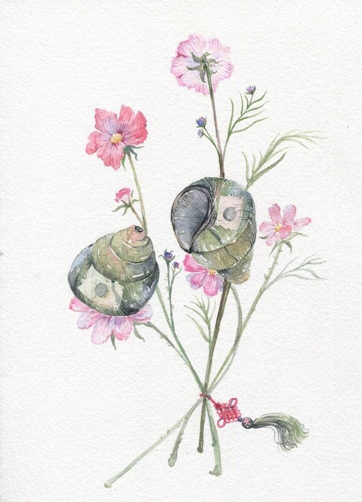 9款唯美古風(fēng)圖片：一組古風(fēng)樂器插畫！