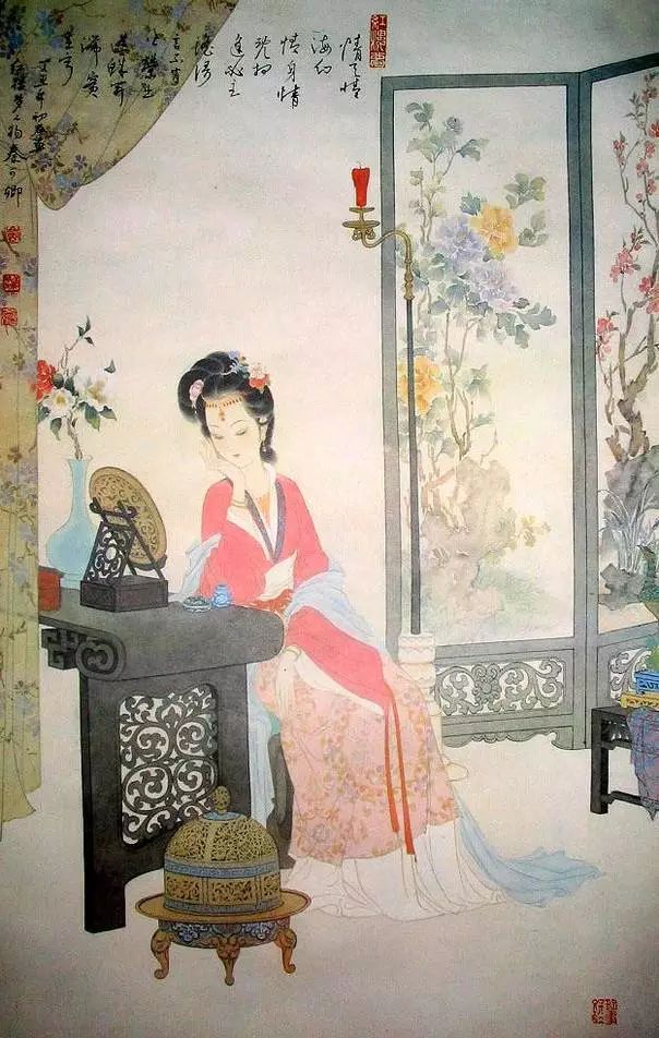 馮其庸國畫作品：手繪《紅樓夢(mèng)》人物圖美呆了