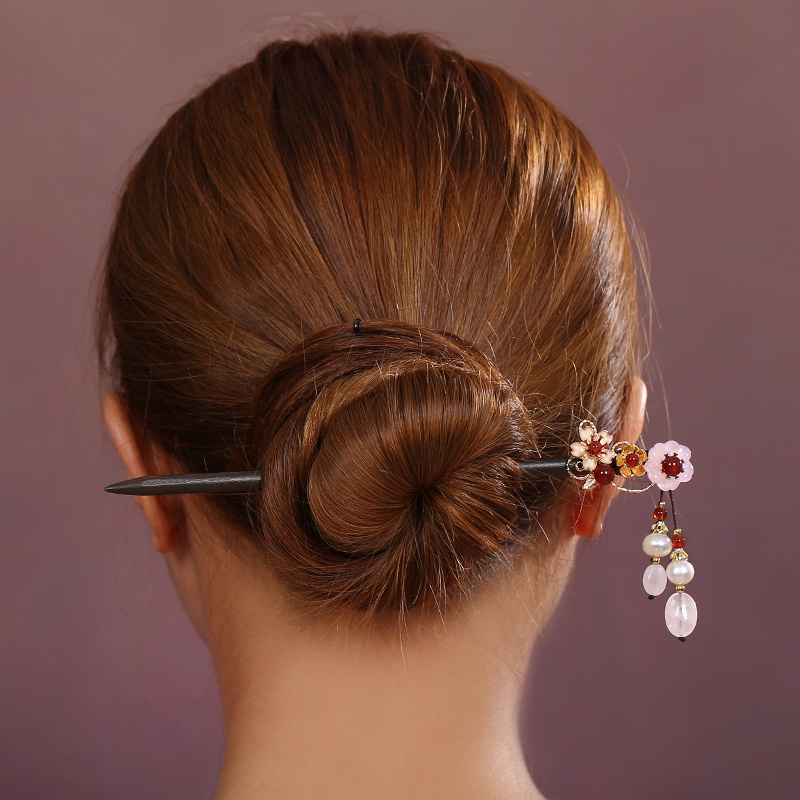 夢留芳甸發(fā)簪：雍容華貴的古風簪子頭飾