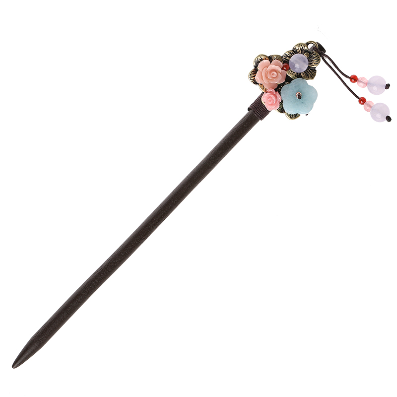 淑女發(fā)簪頭飾，清新自然簪子