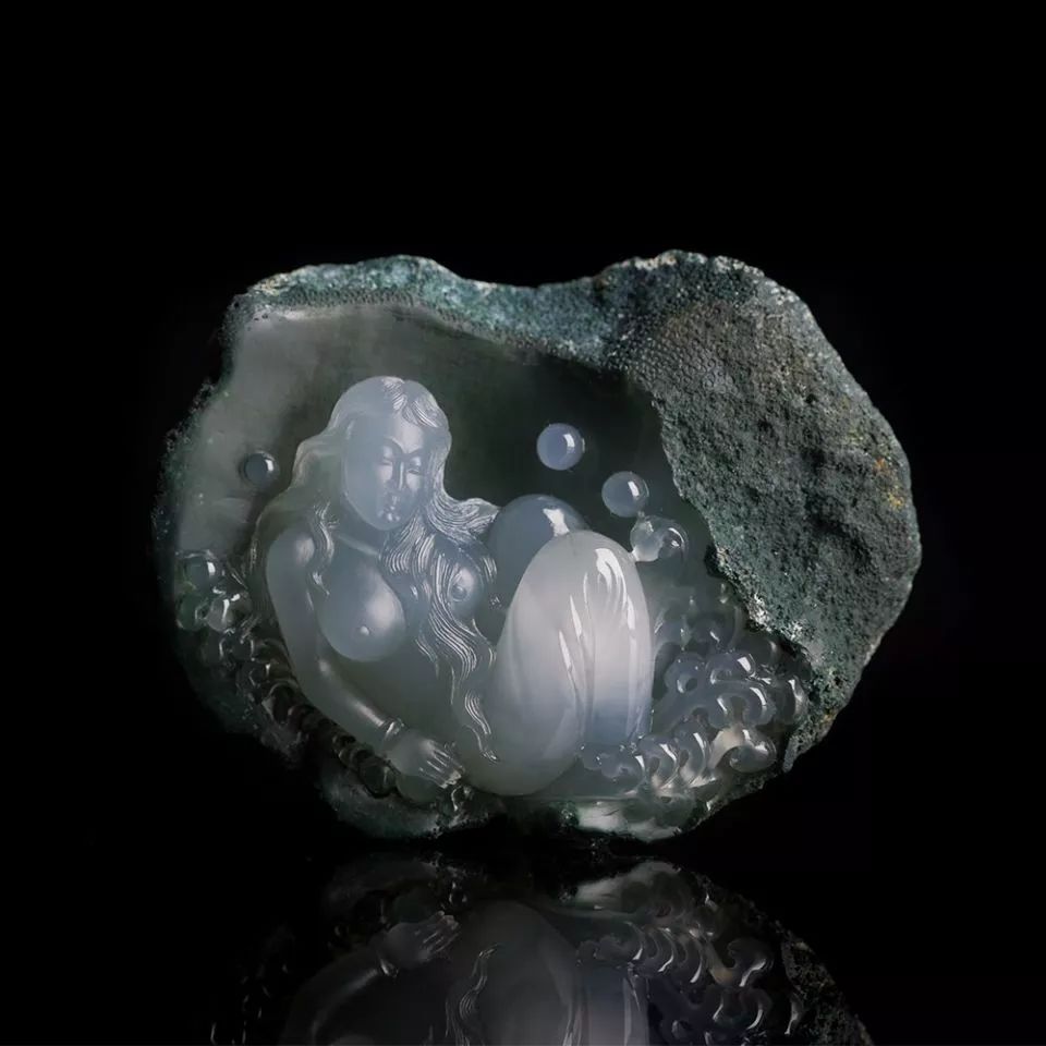 玉雕藝術：“藝”與“色”的玉女柔情！