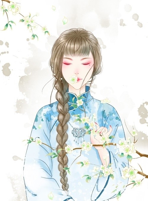 9款清新唯美女子古風(fēng)圖片：一顰一笑甚是迷人！