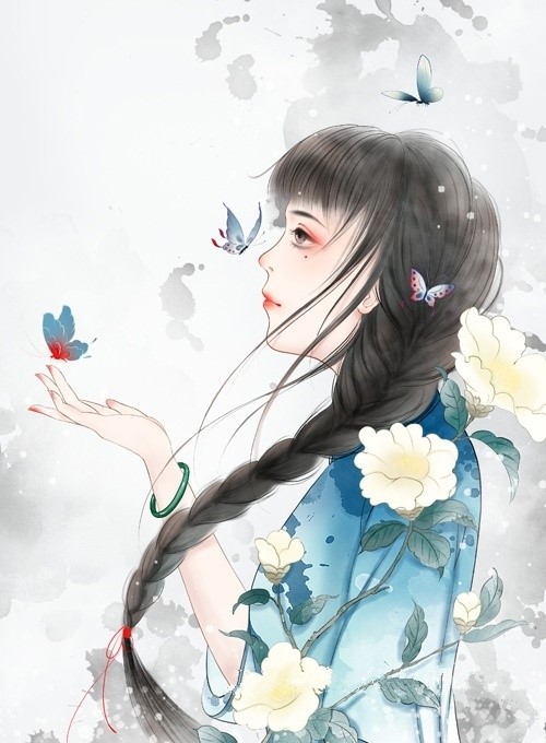 9款清新唯美女子古風(fēng)圖片：一顰一笑甚是迷人！