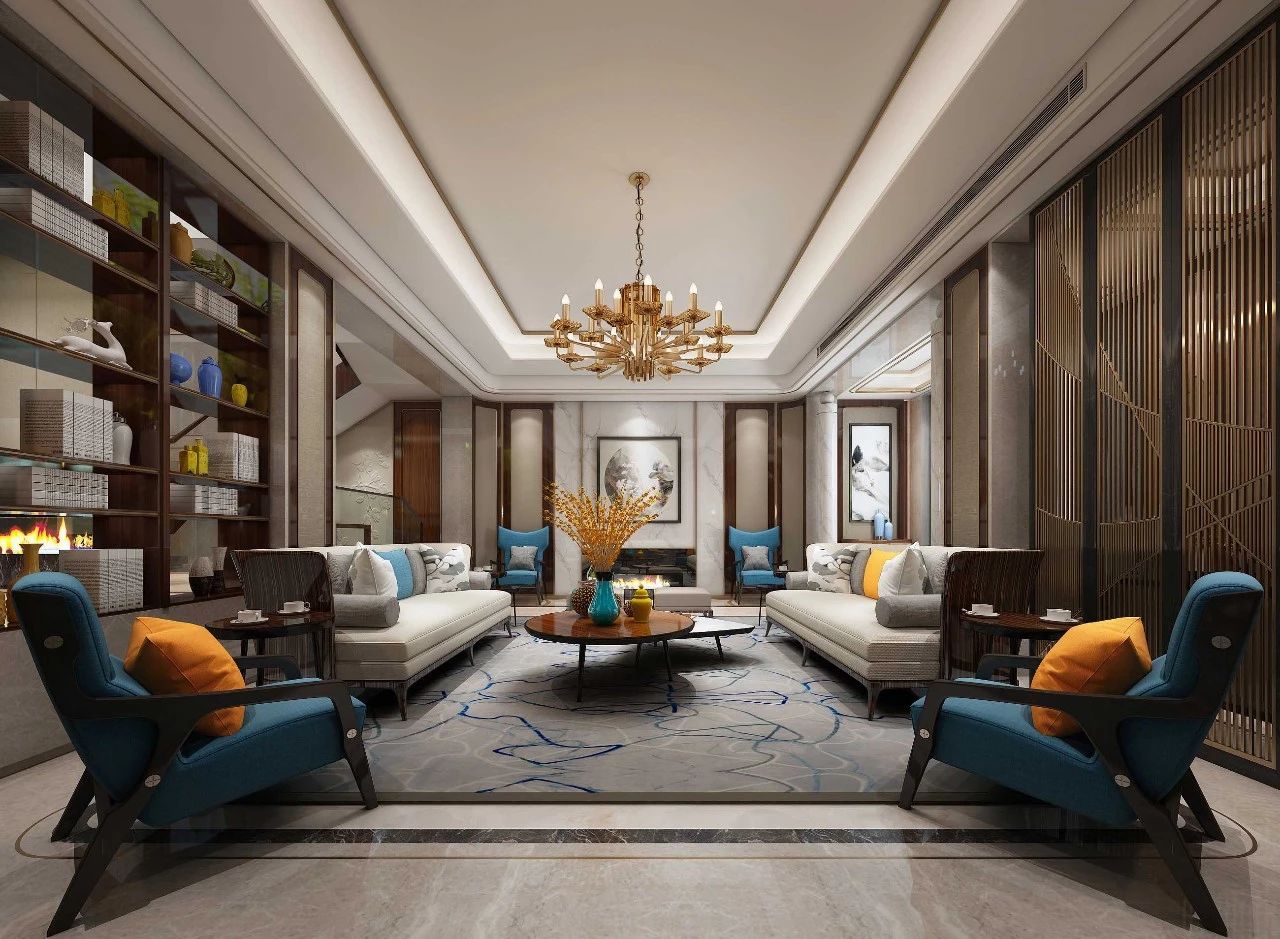 新中式客廳之美：魅力十足的中式裝修設(shè)計！