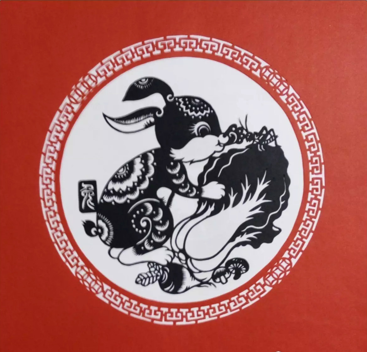吉祥十二生肖剪紙圖片，薛娜剪紙作品欣賞