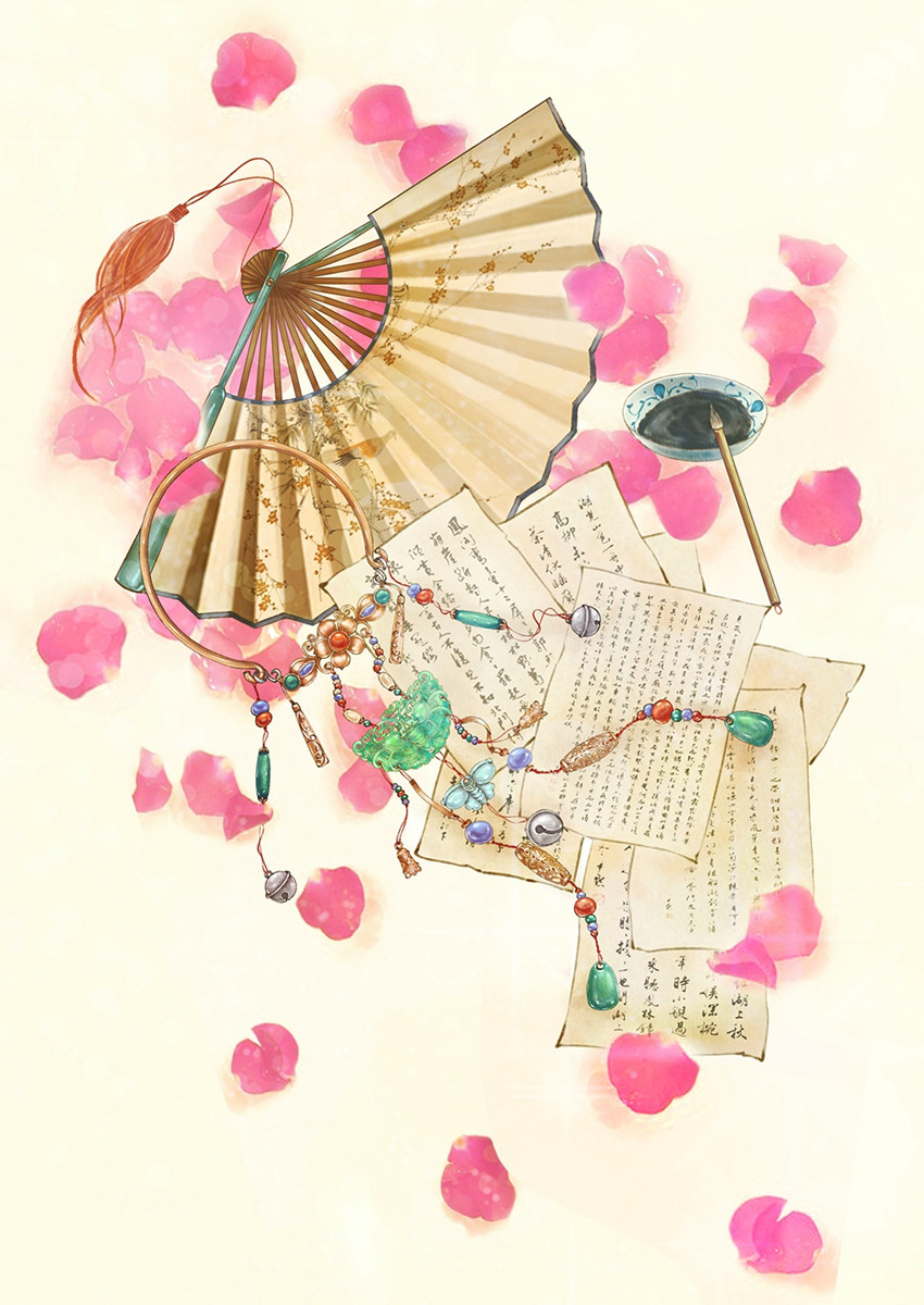 唯美的飾品古風(fēng)圖片，美呆眾人的高清古風(fēng)圖片