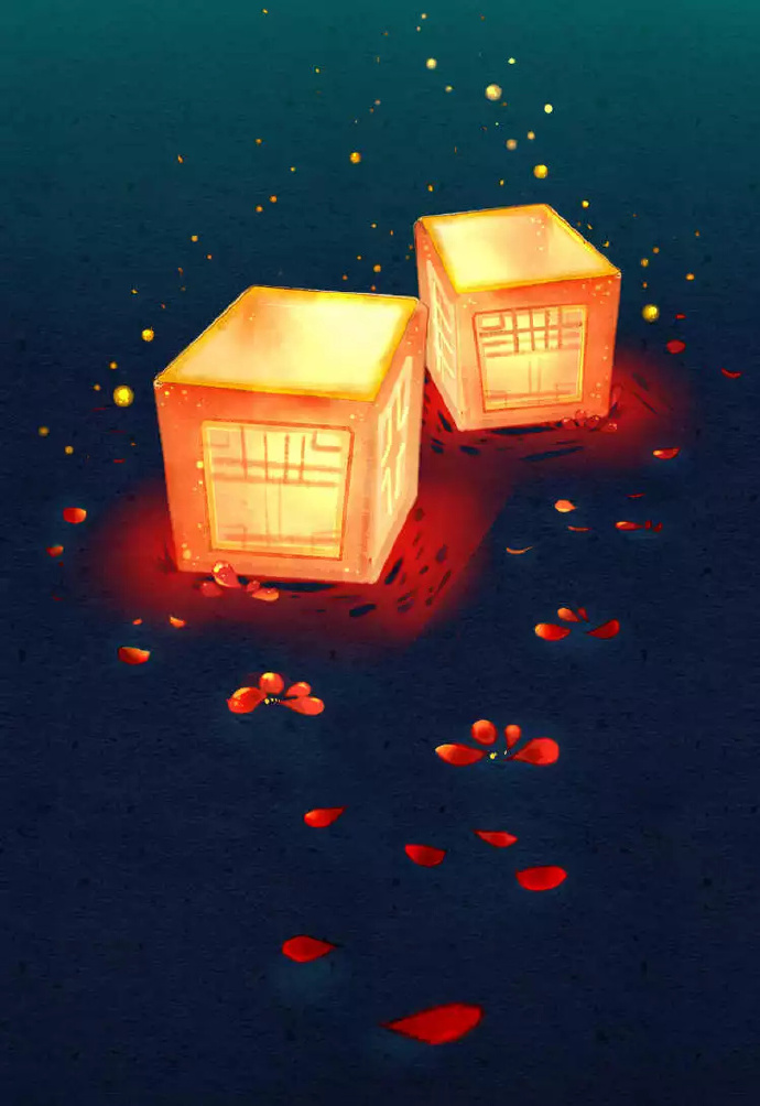 18張超美的花燈古風(fēng)圖片，可做手機壁紙的圖集