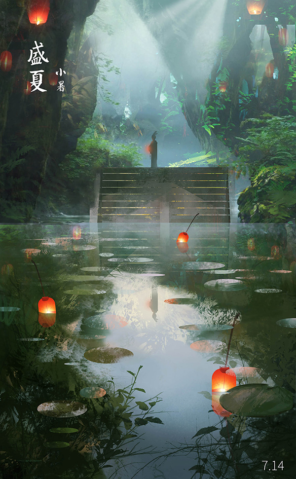 18張超美的花燈古風(fēng)圖片，可做手機壁紙的圖集