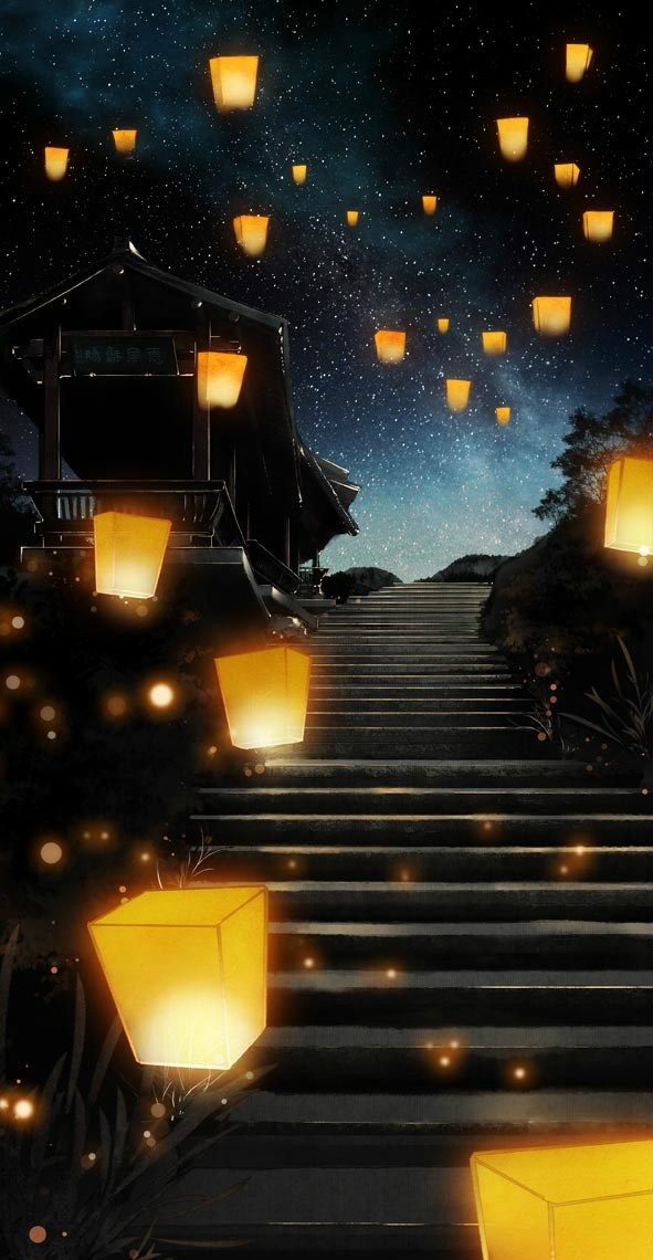 18張超美的花燈古風(fēng)圖片，可做手機壁紙的圖集