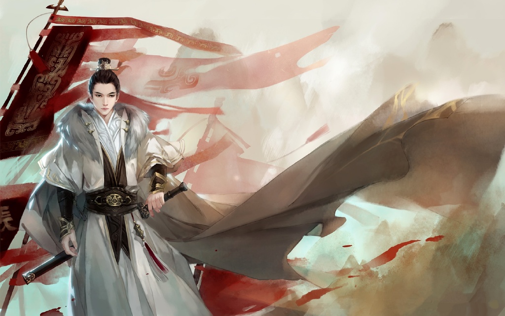 帥氣的古風(fēng)美男圖片，高清古風(fēng)桌面壁紙圖片