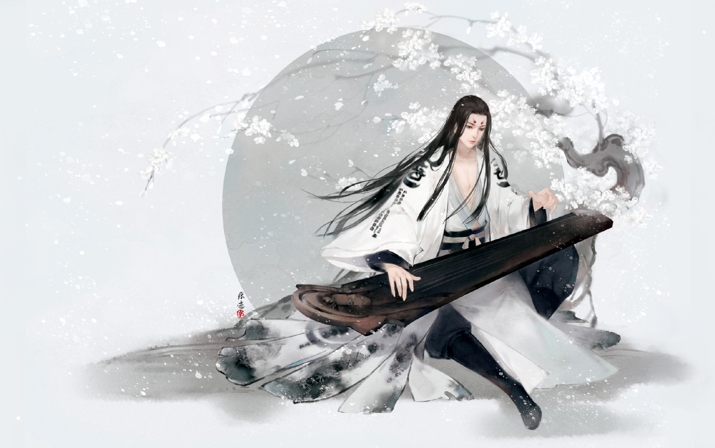 帥氣的古風(fēng)美男圖片，高清古風(fēng)桌面壁紙圖片