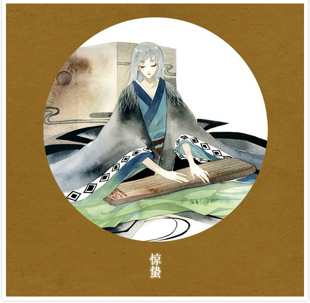 唯美二十四節(jié)氣古風圖片，可做頭像的古風插畫