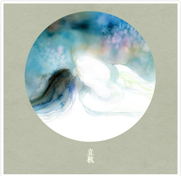 唯美二十四節(jié)氣古風圖片，可做頭像的古風插畫