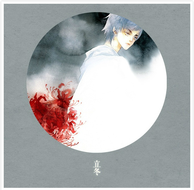 唯美二十四節(jié)氣古風圖片，可做頭像的古風插畫