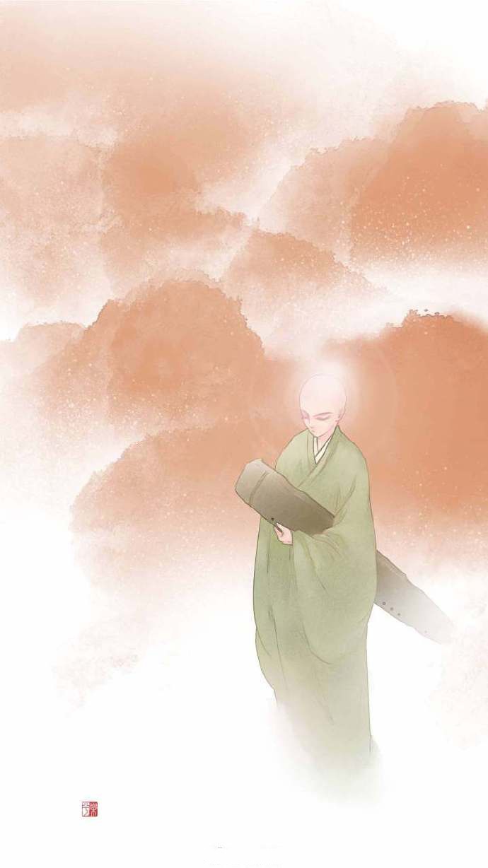 9款淡雅水彩禪意古風(fēng)背景，古風(fēng)手機壁紙圖片