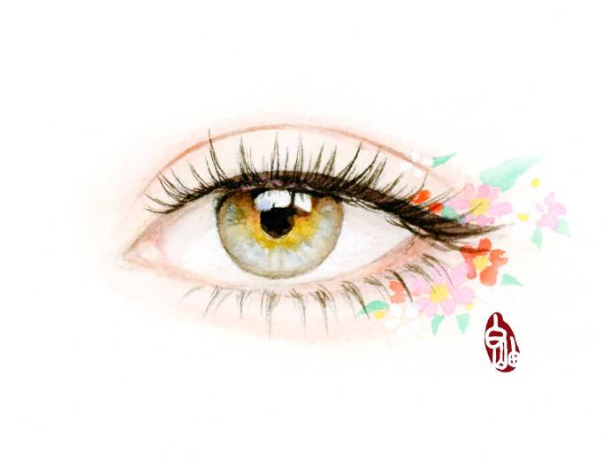 如何描繪驚艷迷人的眉眼？唯美的古風(fēng)女子眉眼