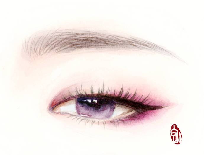 如何描繪驚艷迷人的眉眼？唯美的古風(fēng)女子眉眼