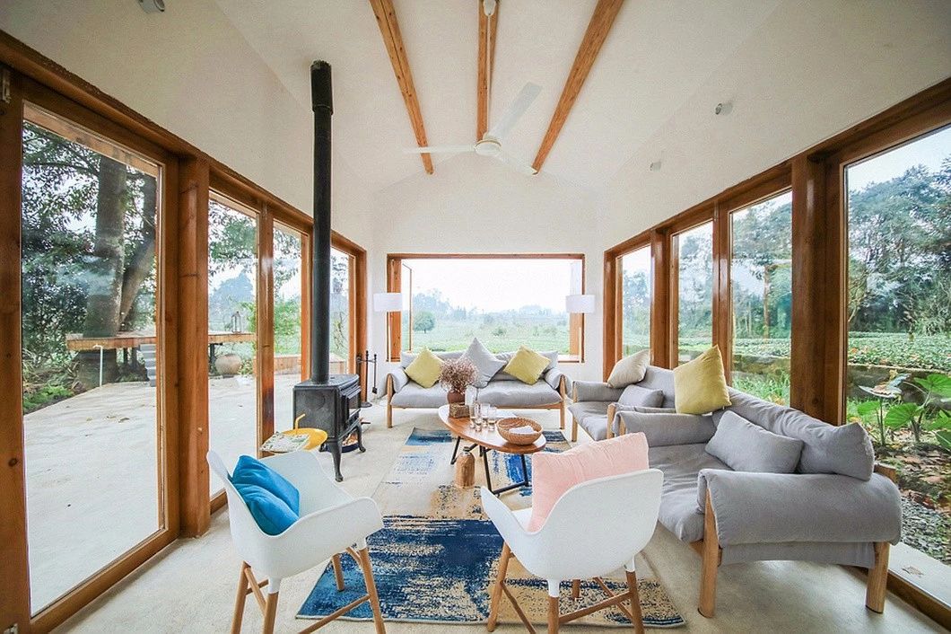 一所茶園里的民宿，過著鄉(xiāng)下悠閑愜意的日子