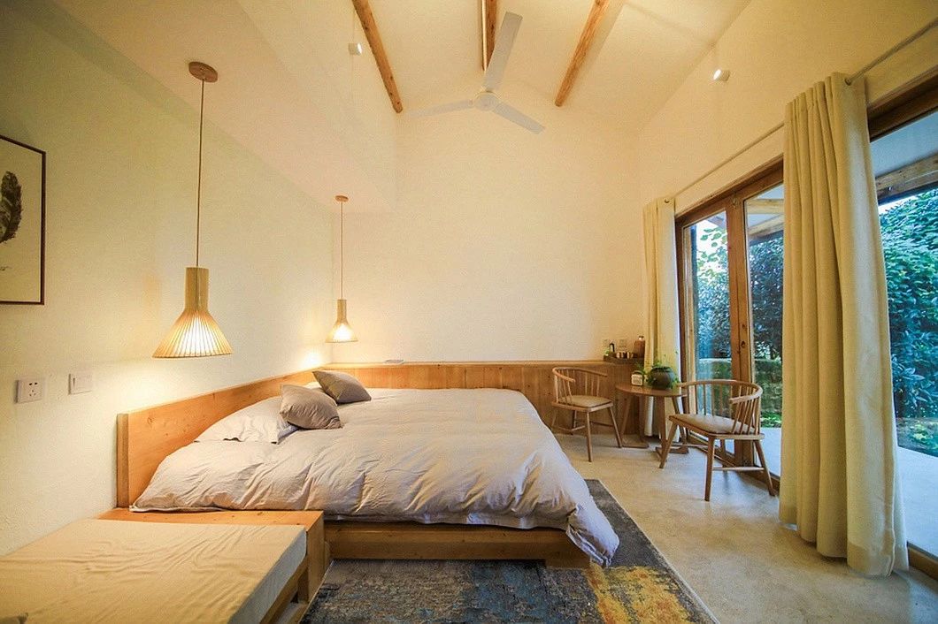 一所茶園里的民宿，過著鄉(xiāng)下悠閑愜意的日子