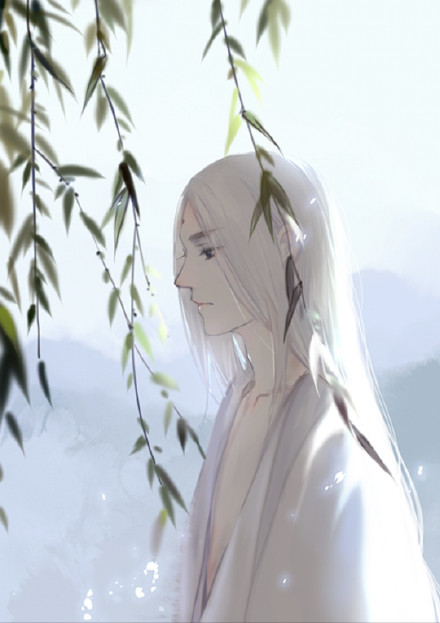 20張白發(fā)古風(fēng)美男圖集，滿頭銀發(fā)真的好迷人