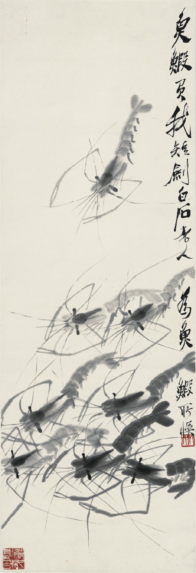 齊白石作品集合（90張），齊白石國畫作品欣賞