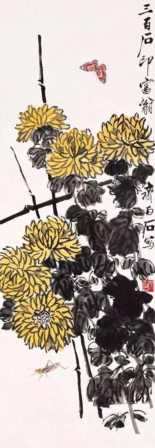 齊白石作品集合（90張），齊白石國畫作品欣賞