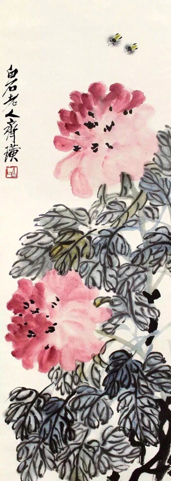 齊白石作品集合（90張），齊白石國(guó)畫作品欣賞