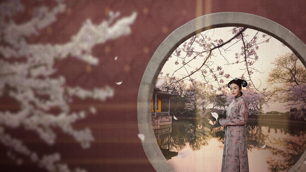 延禧攻略劇照古裝攝影，高清桌面的壁紙圖集