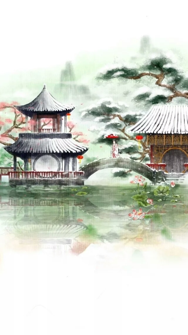 清新水墨風情的古風圖集，超有意境的古風圖片