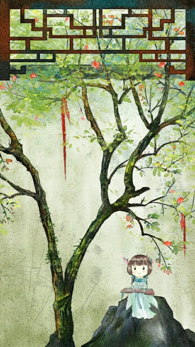 清新水墨風情的古風圖集，超有意境的古風圖片