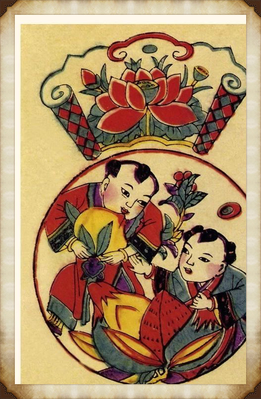 57張木板年畫圖集，帶你回味匠心啟航閱讀