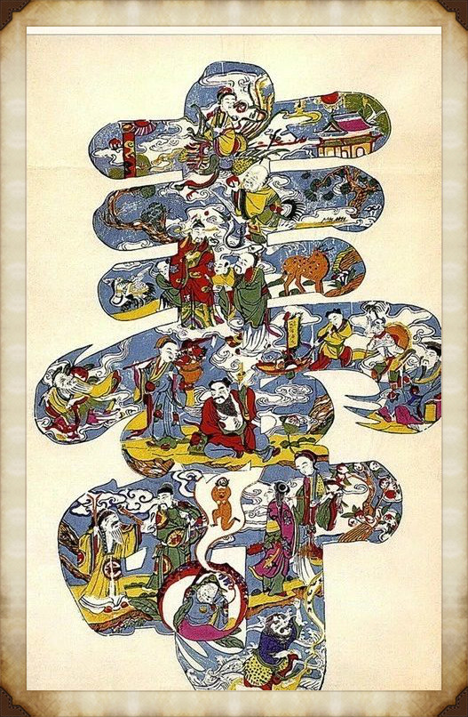 57張木板年畫圖集，帶你回味匠心啟航閱讀