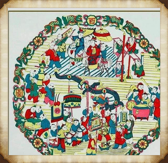 57張木板年畫圖集，帶你回味匠心啟航閱讀