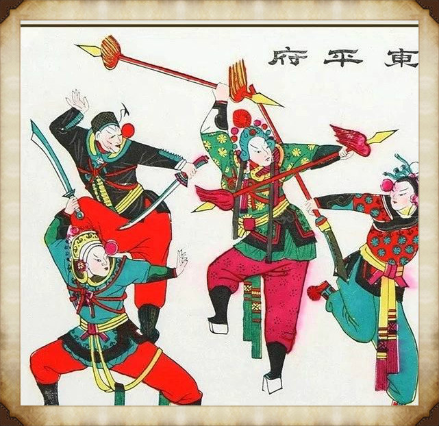 57張木板年畫圖集，帶你回味匠心啟航閱讀