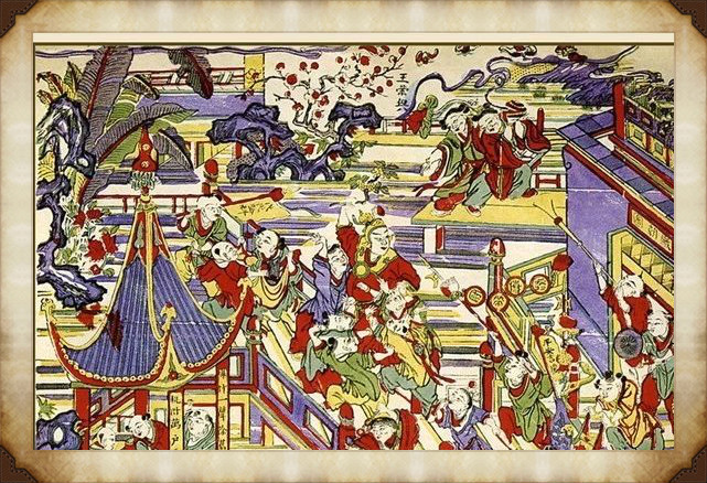 57張木板年畫圖集，帶你回味匠心啟航閱讀