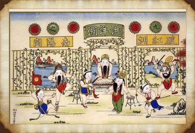 57張木板年畫圖集，帶你回味匠心啟航閱讀