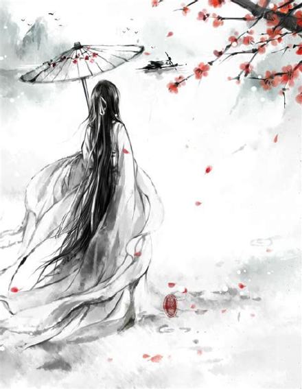 10張背影古風圖片，一襲背影耐人尋味