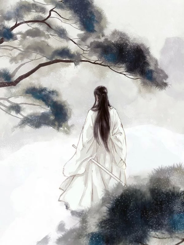 10張背影古風圖片，一襲背影耐人尋味