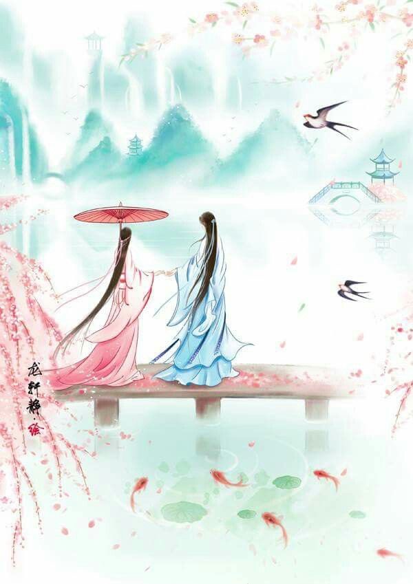 超唯美水墨古風(fēng)圖片，適合夏天的古風(fēng)壁紙圖集