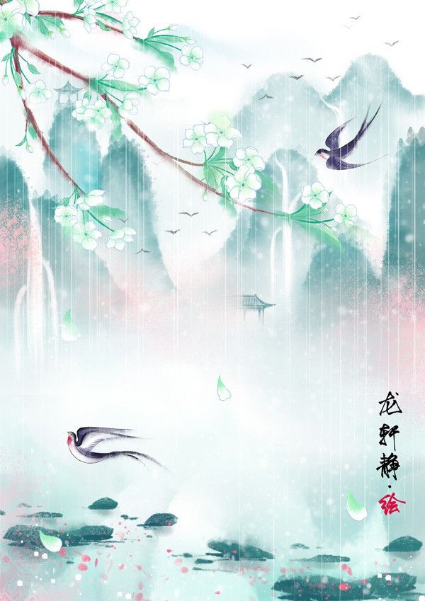 超唯美水墨古風(fēng)圖片，適合夏天的古風(fēng)壁紙圖集