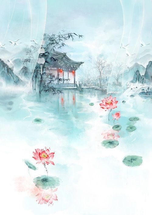 超唯美水墨古風(fēng)圖片，適合夏天的古風(fēng)壁紙圖集