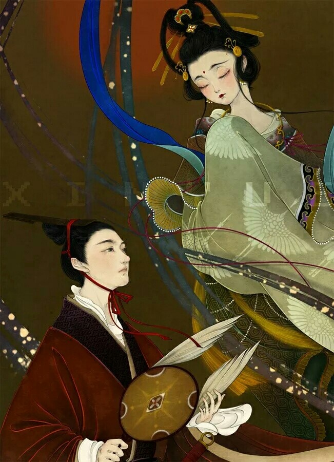 25張超甜情侶古風(fēng)圖片，只愿得一人心