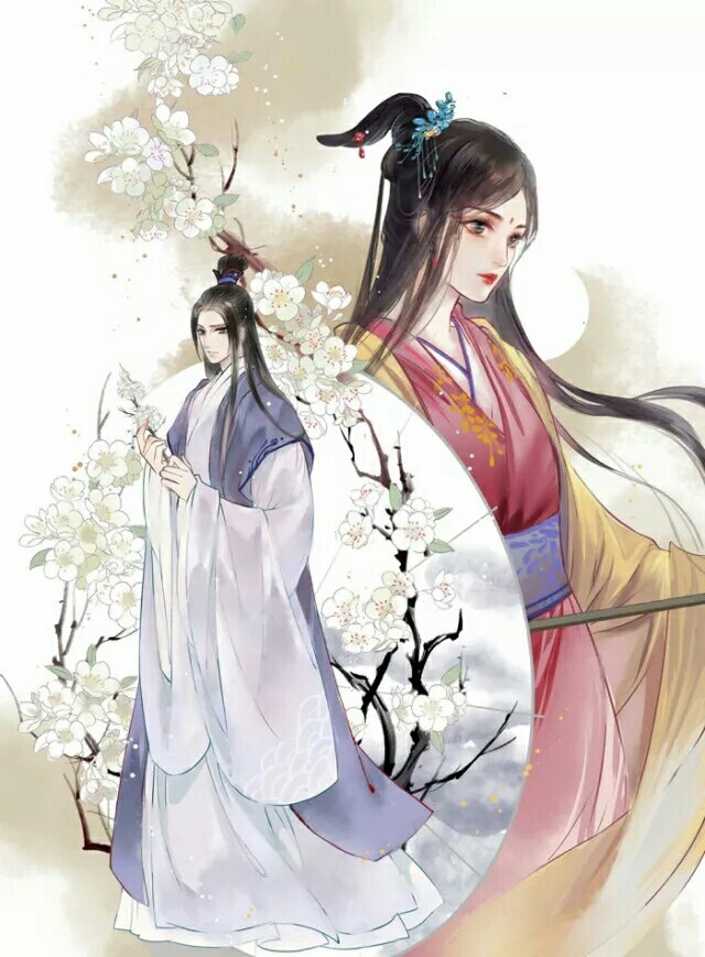 25張超甜情侶古風(fēng)圖片，只愿得一人心