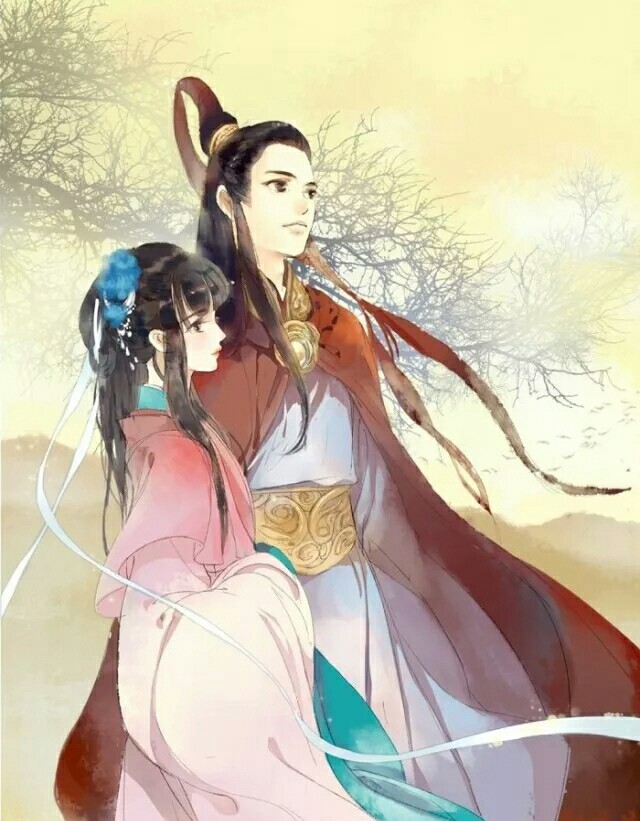 25張超甜情侶古風(fēng)圖片，只愿得一人心