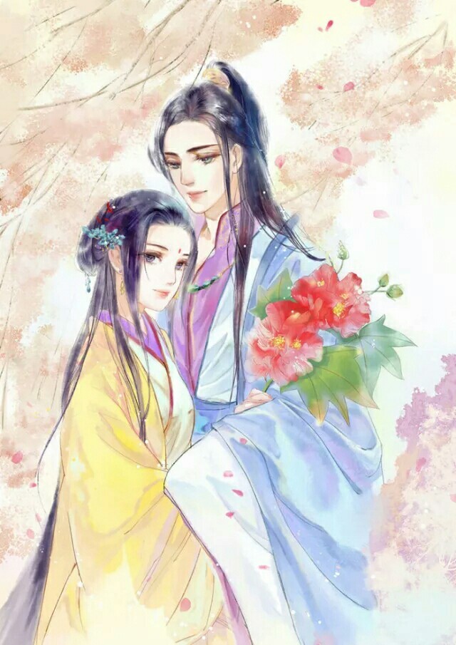 25張超甜情侶古風(fēng)圖片，只愿得一人心