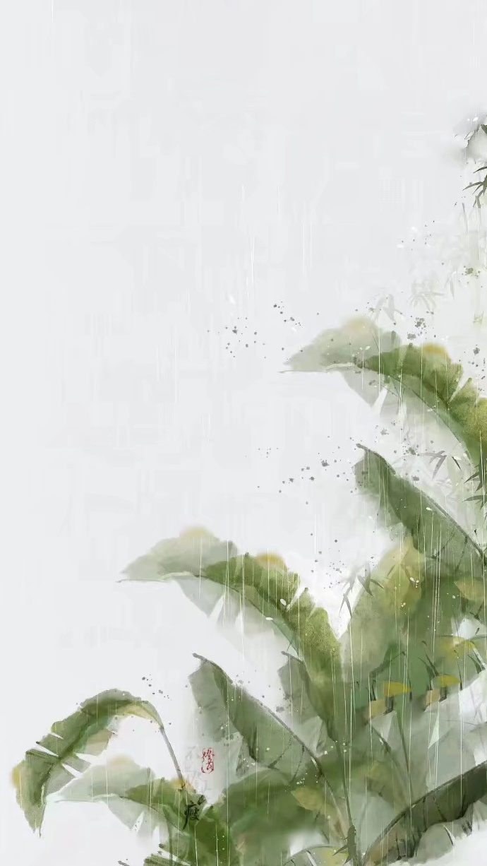 雨天小清新壁紙圖集，好有意境的唯美古風圖片