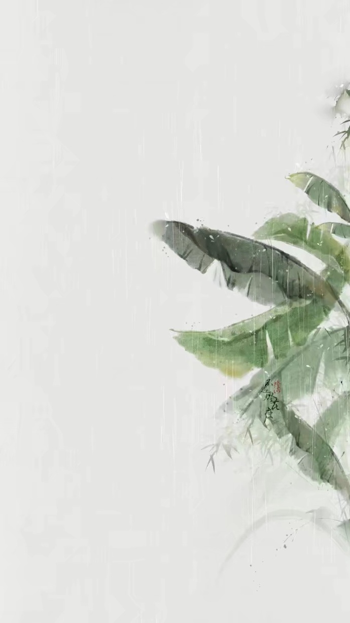 雨天小清新壁紙圖集，好有意境的唯美古風圖片