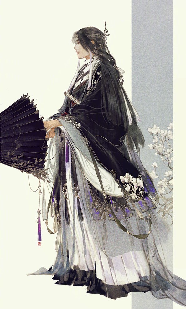 手繪劍三游戲人物成男圖片，超帥美男古風(fēng)圖集