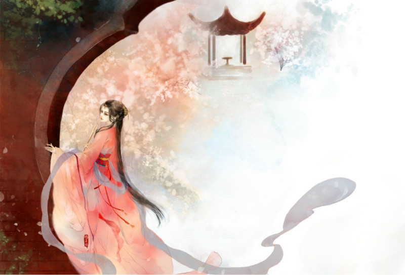 迷人的古風(fēng)圖片女子，超美古風(fēng)女子圖集(47張)